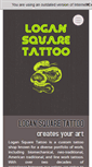 Mobile Screenshot of logansquaretattoo.com